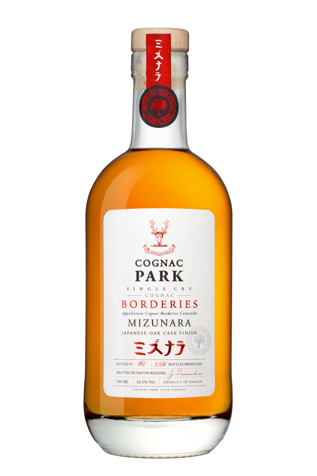 Cognac Park Borderies Mizunara Cask Finish 0,7L (43,5% Vol.)