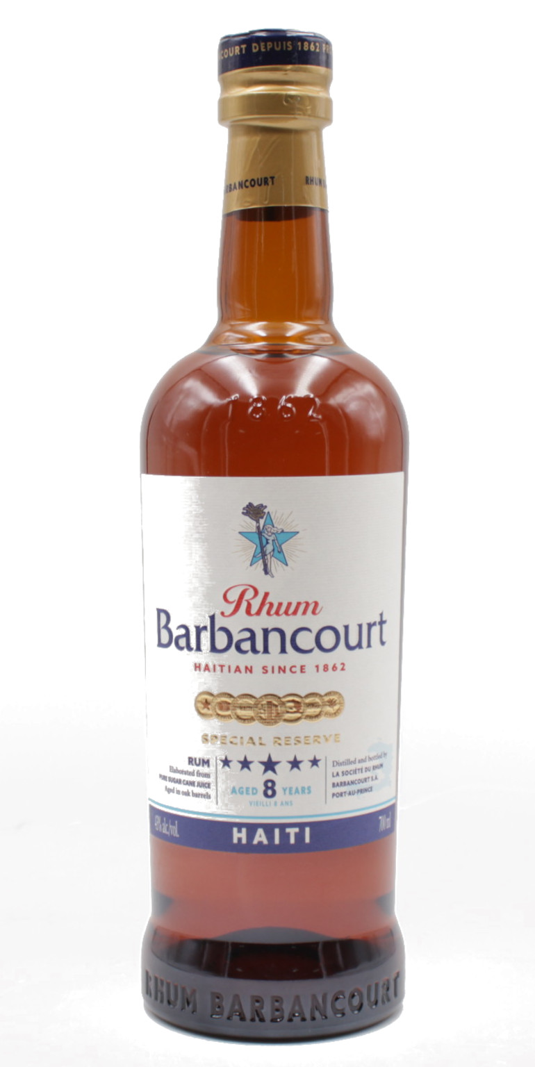 Rhum Barbancourt Réserve Spéciale Five Star 8 YO 0.7L (43% Vol.)