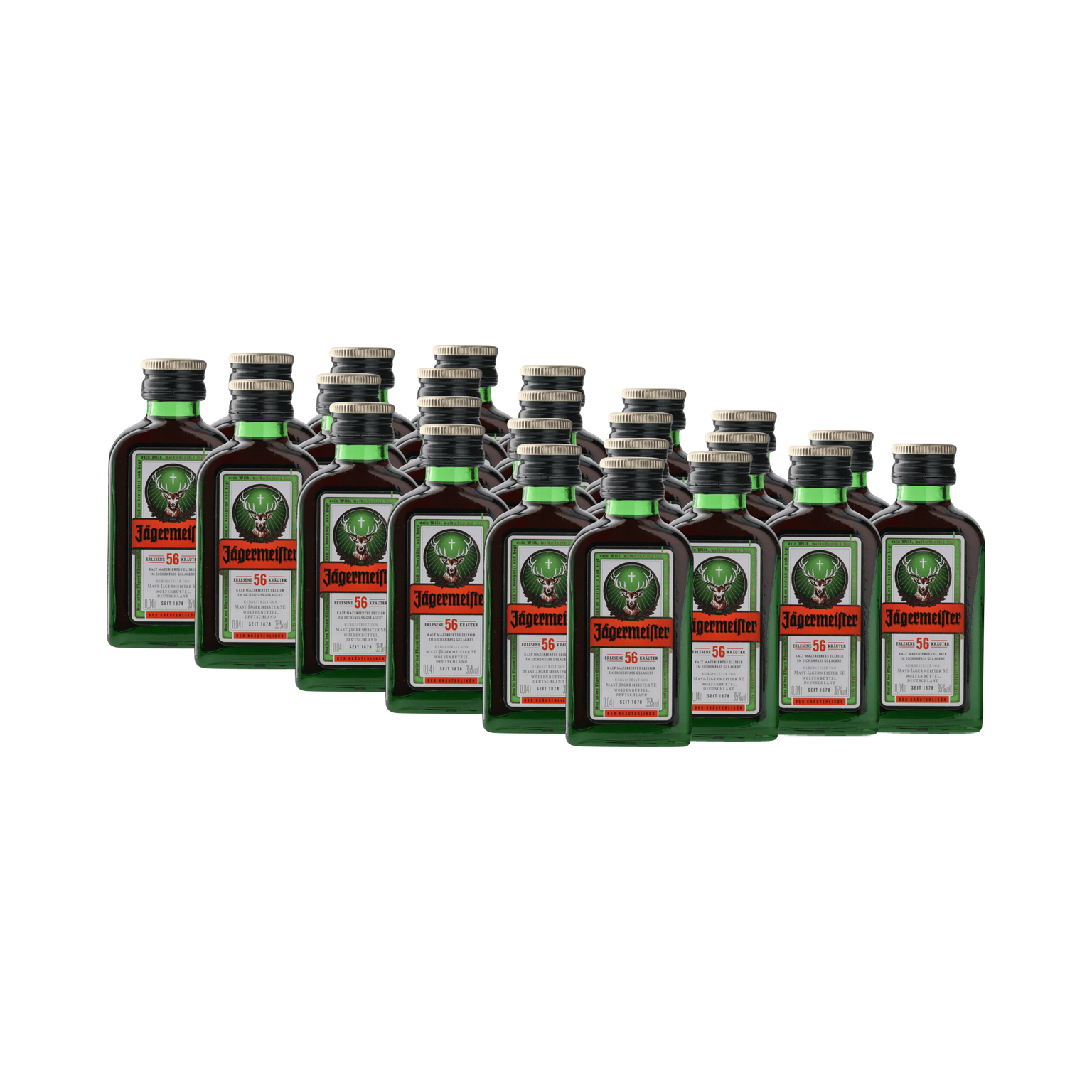 Jägermeister 24x 0,04L (35% Vol.)