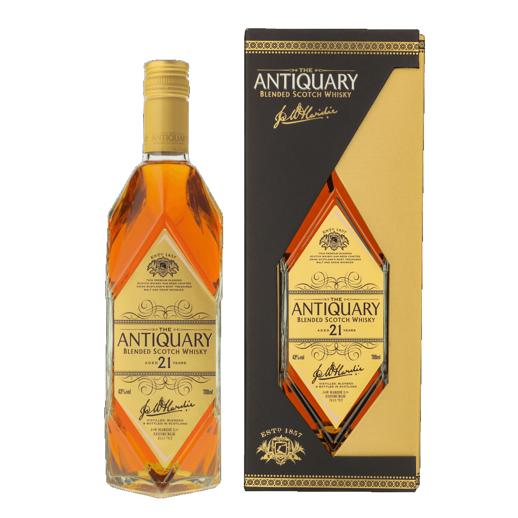 Antiquary 21 YO + GB 0.7L (43%  Vol.)