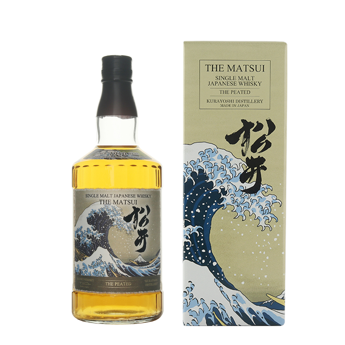 The Matsui Single Malt The Peated 0.7L (48% Vol.)