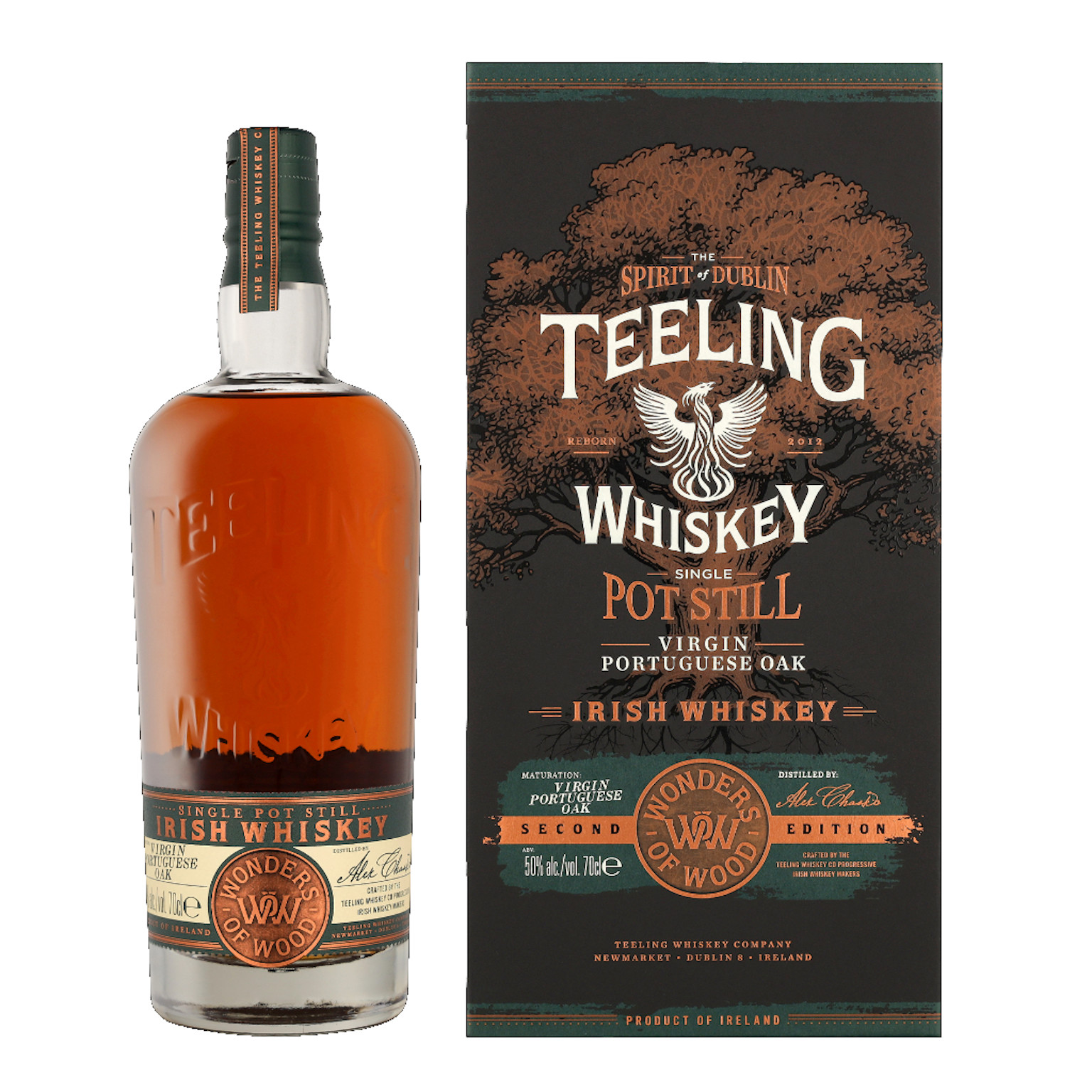 Teeling Pot Still Wonders of Wood Second Edition 2 + GP 0.7L (50% Vol.)