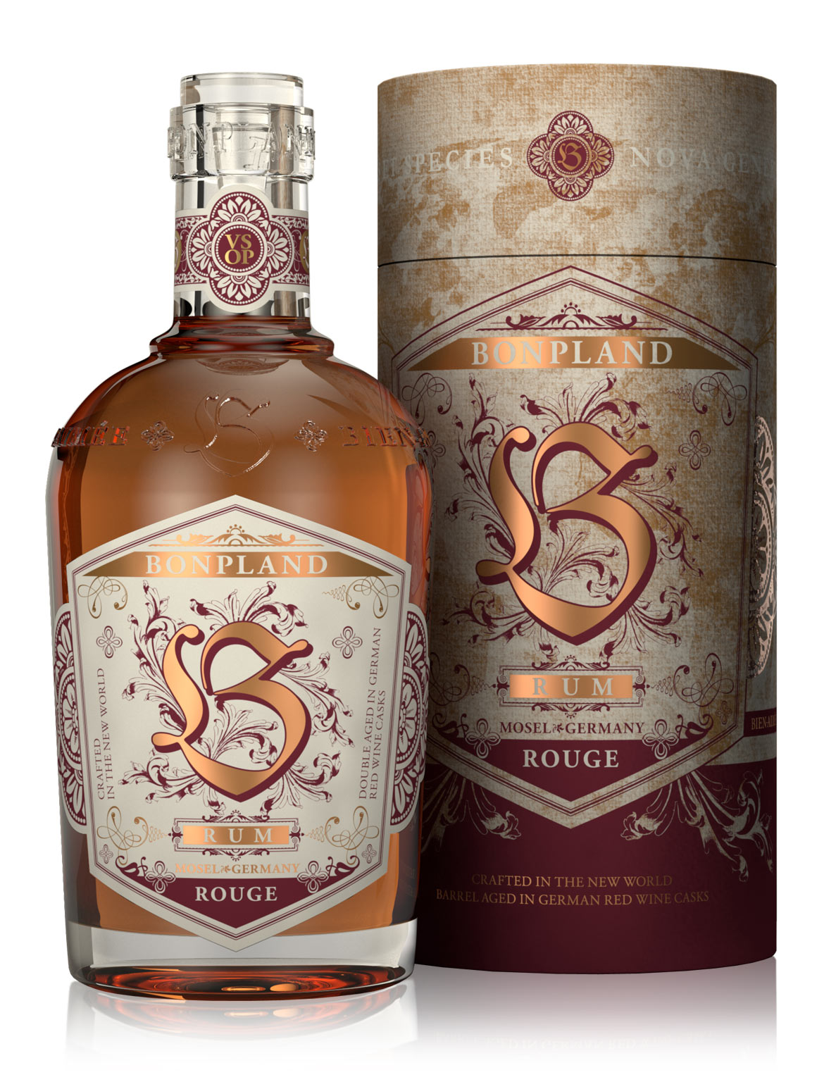 Bonpland Rum Rouge VSOP 0.5L (40% Vol.)