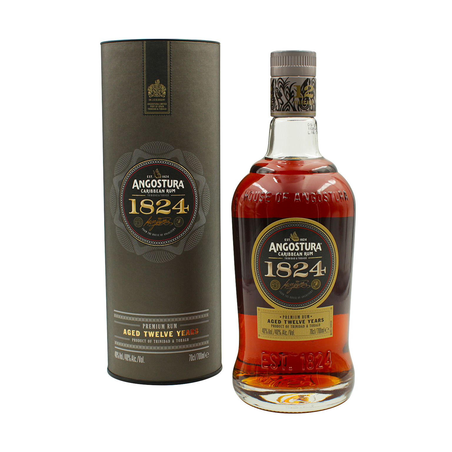 Angostura 12 YO "1824" Rum 0,7L (40% Vol.)