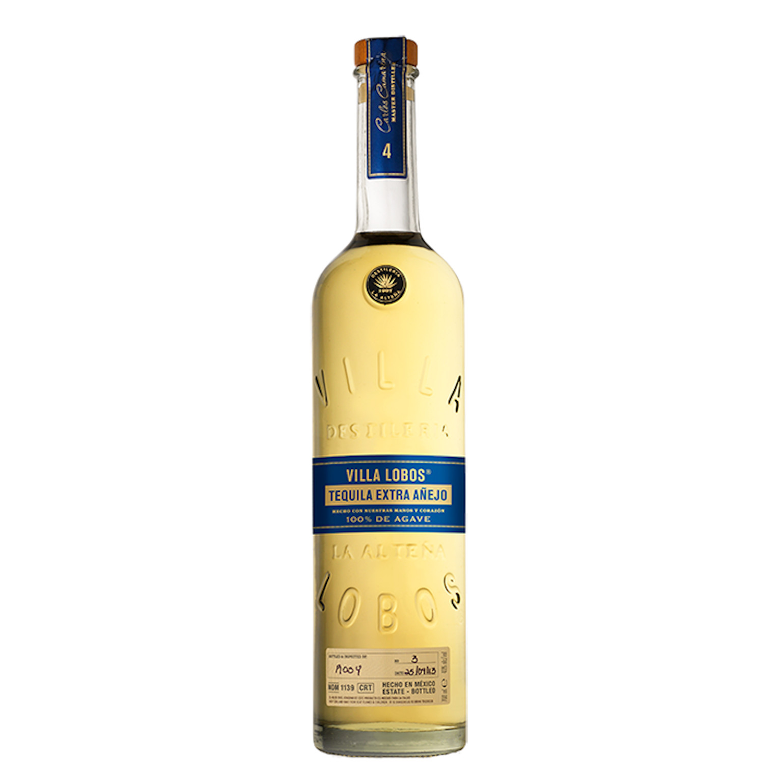 Villa Lobos Extra Añejo 100% Agave Tequila 0.7L (40% Vol.)