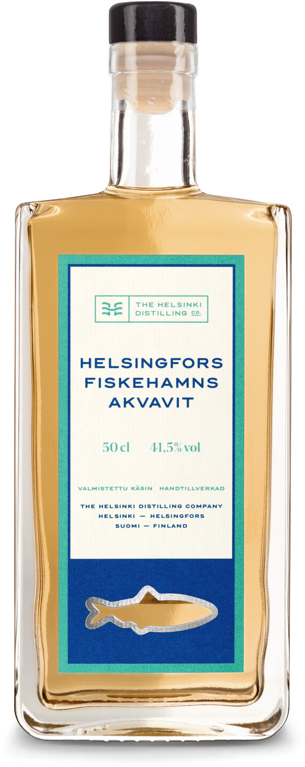 Helsinki Helsingforrs Fiskehamns Akvavit 0.5L (41.5% Vol.)