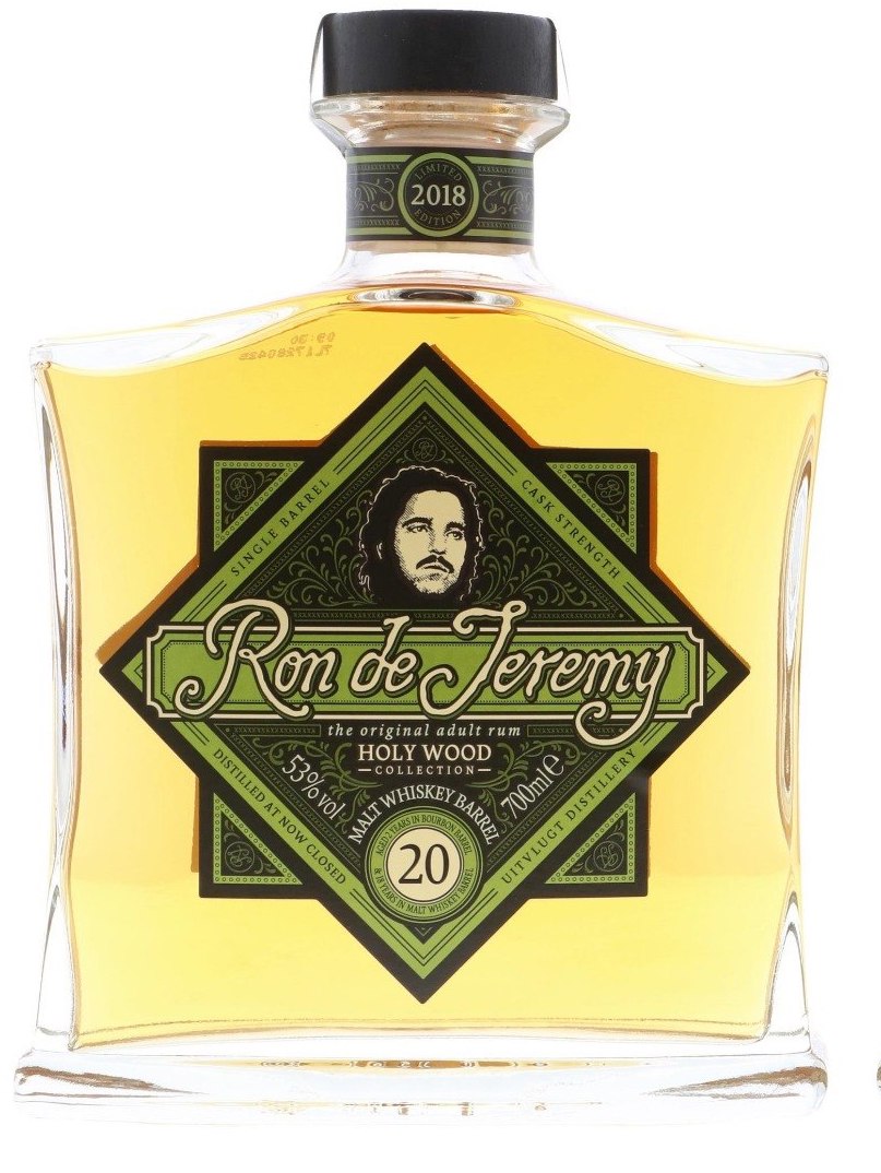 Ron De Jeremy Holy Wood 20 Whiskey Barrel Rum 0.70L (53% Vol.)