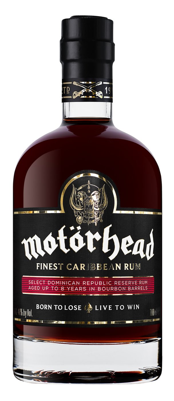 Motörhead Finest Caribbean Rum 0,7L (40% Vol.)