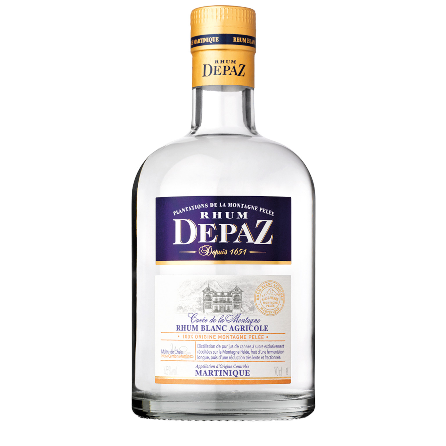 Depaz Blanc 0.7L (45% Vol.)