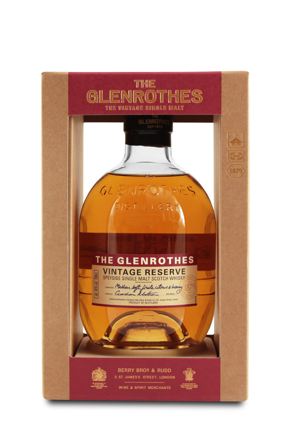 Glenrothes Vintage Reserve Scotch Whisky 0.7L (40% Vol.)