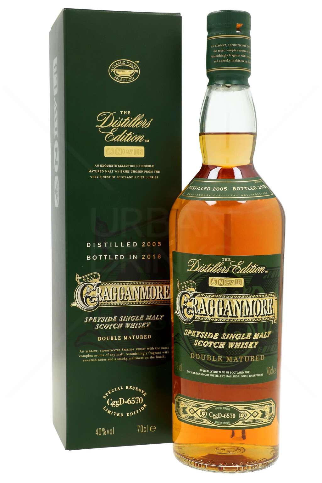 Cragganmore Distillers Edition 2009-2021 Scotch Malt Whisky 0,7L (40% Vol.)