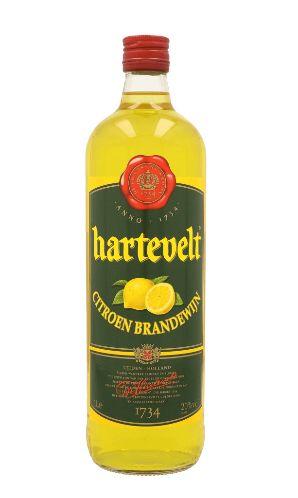 Hartevelt Lemon Brandy 1.0L (20% Vol.)