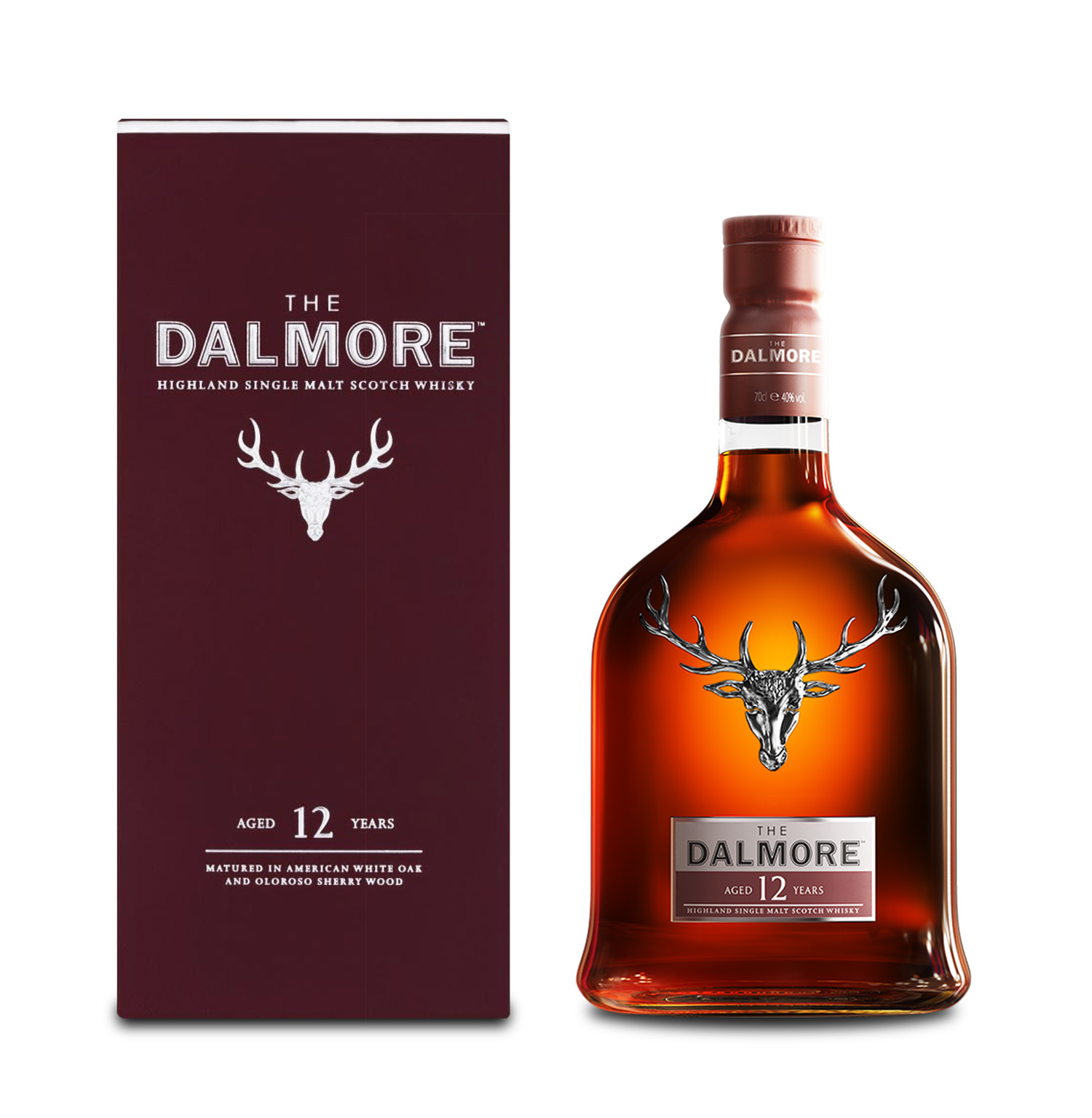 Dalmore 12 YO 0,7L (40% Vol.) mit GP