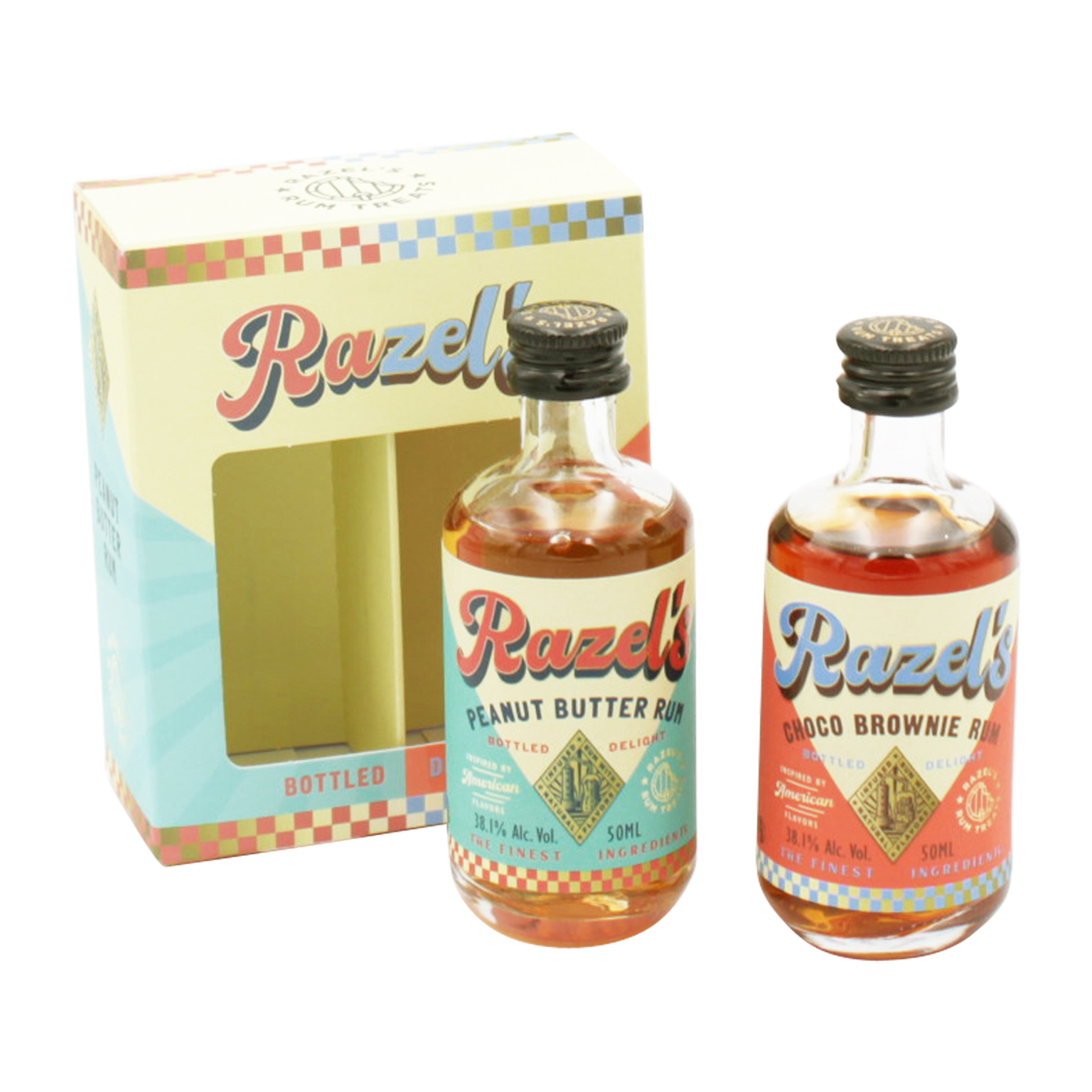 Razel's Mini Twin Pack 2 x 0.05L (38.1% Vol)