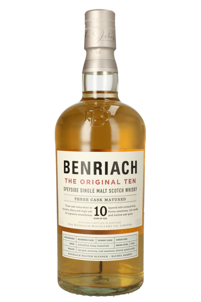 Benriach 10 Years The Original Ten + GB 0.7L (43% Vol.)