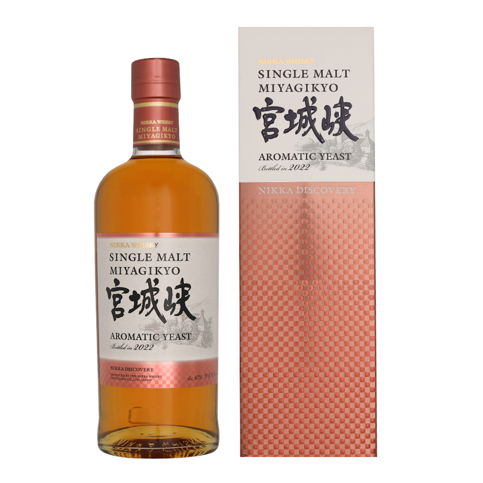 Nikka Miyagikyo Discovery Aromatic Yeast 2022 + GP 0,7L (47% Vol.)