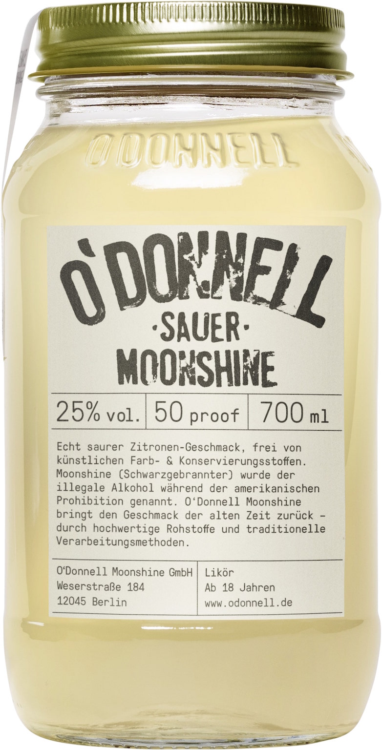 O'Donnell Moonshine Sauer 0,7L (25% Vol.)