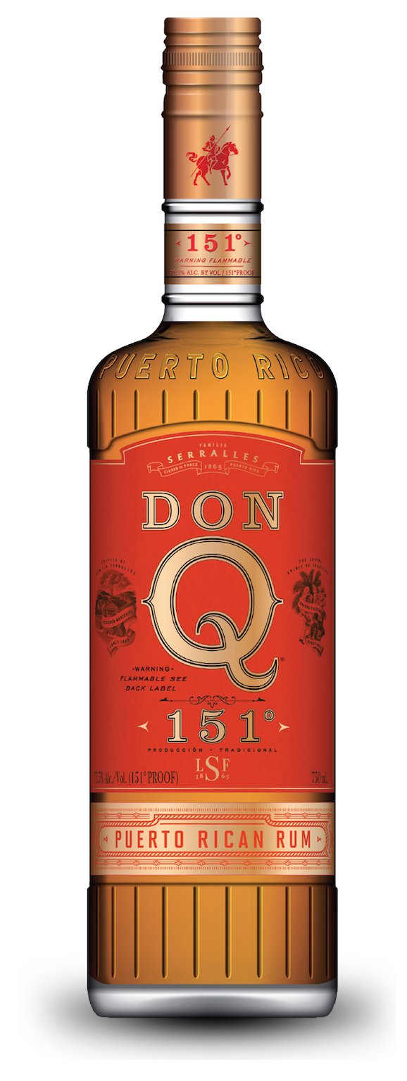 Don Q 151 Overproof Rum 0.7L (75.5% Vol.)