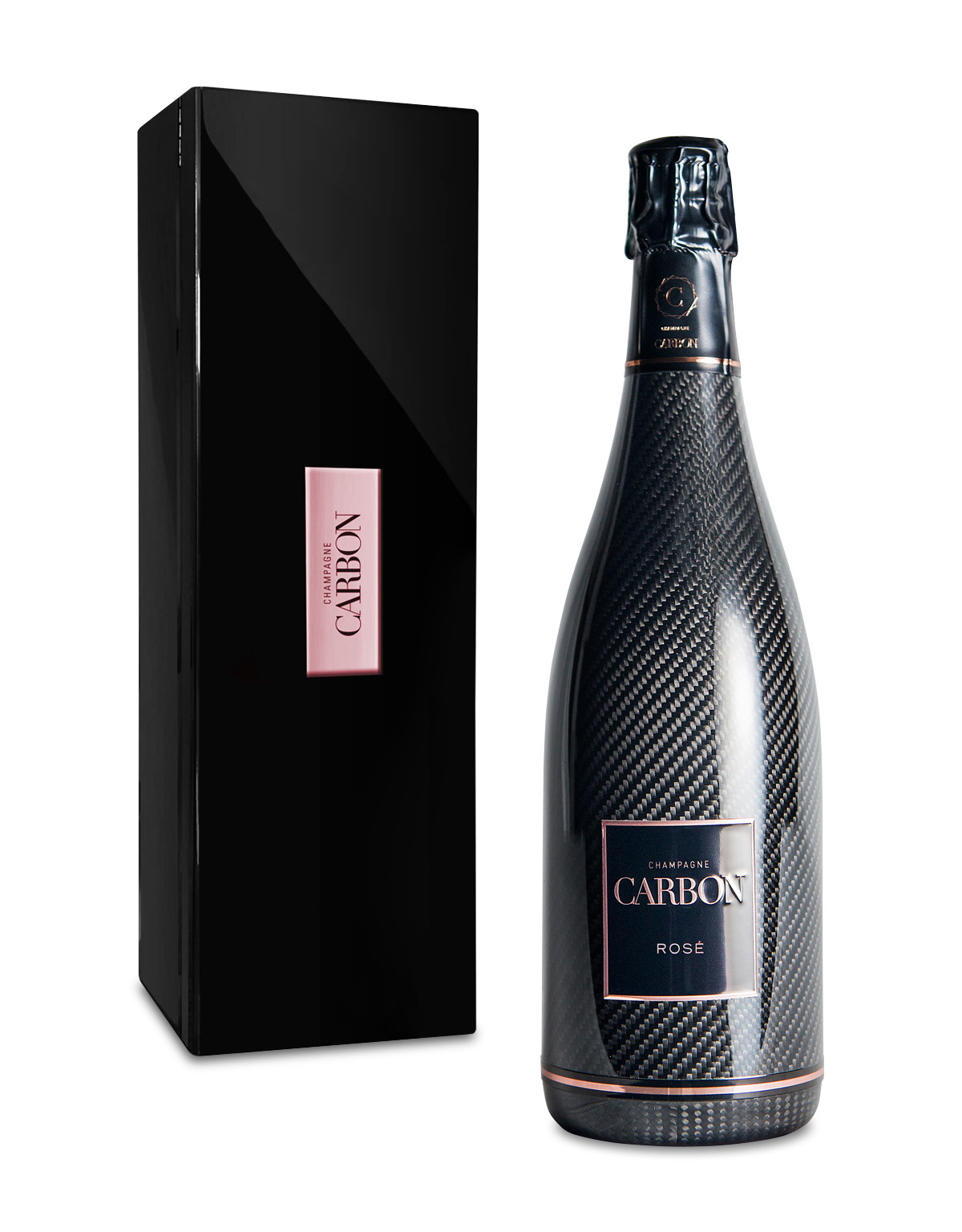 Champagne Cuvée Carbon Rosé 0.75L with GB (12% Vol.)
