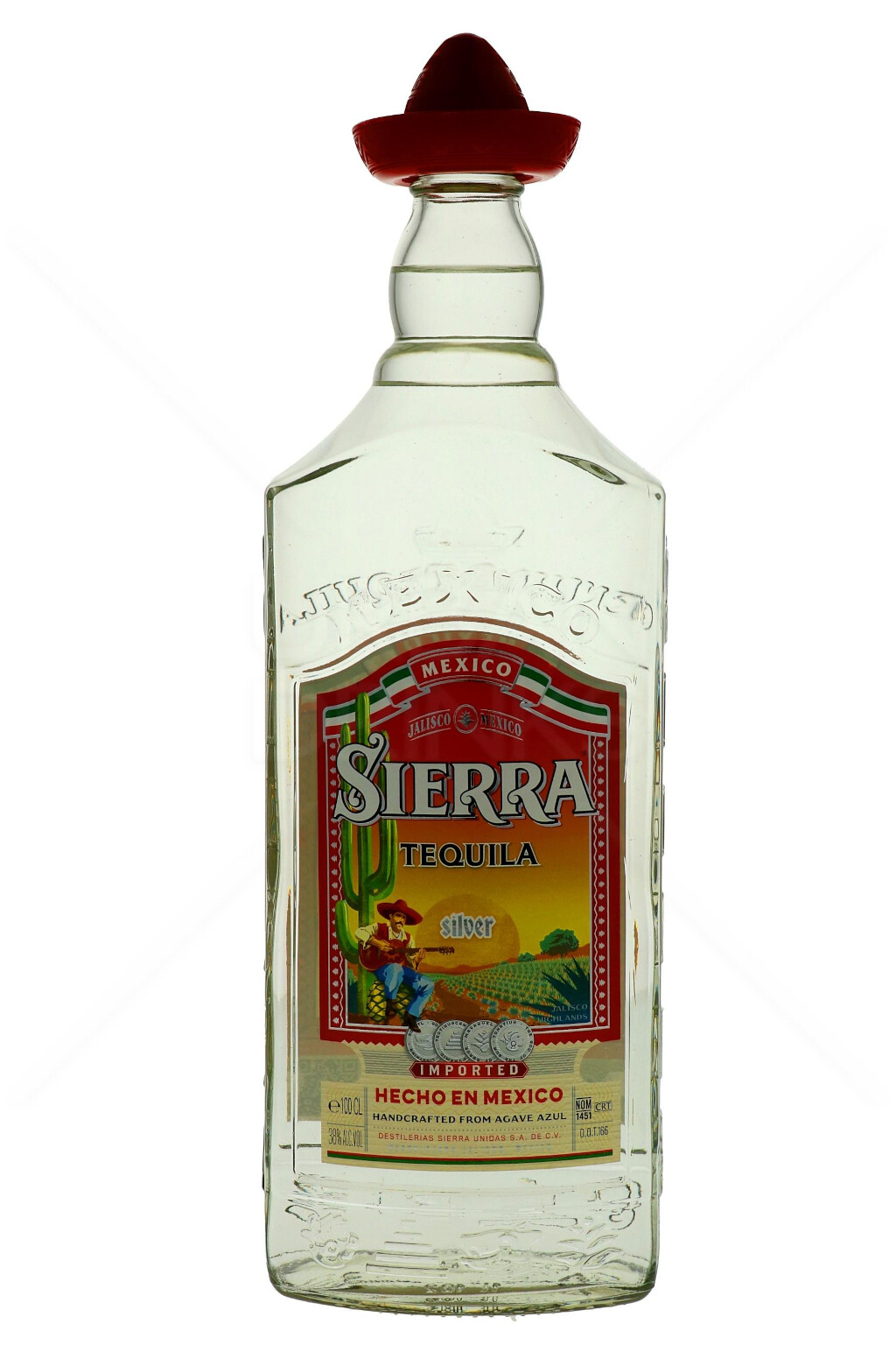 Sierra Tequila Silver 1,0L (38% Vol.)