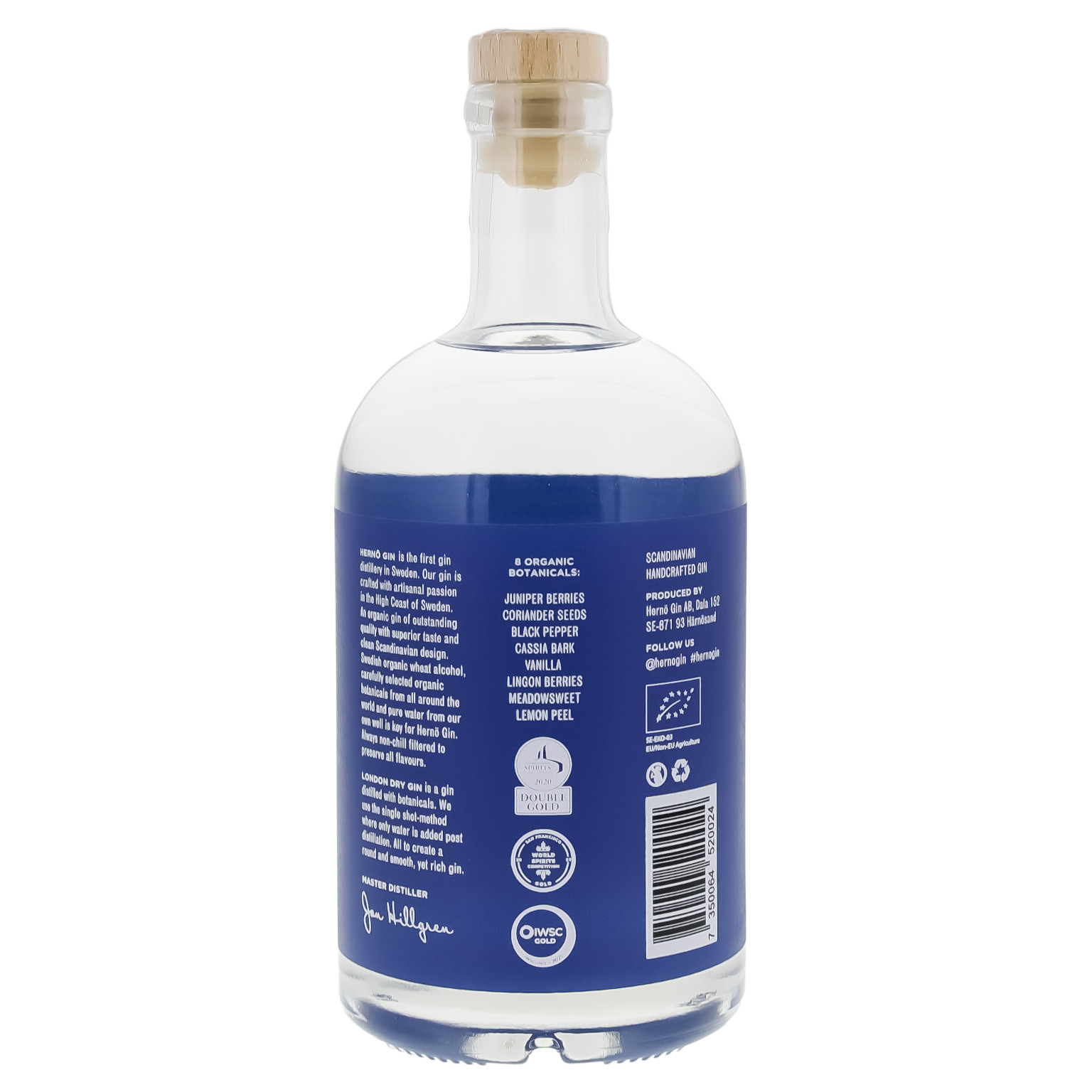 Hernö Gin 0,5L (40,5% Vol.) (bio)