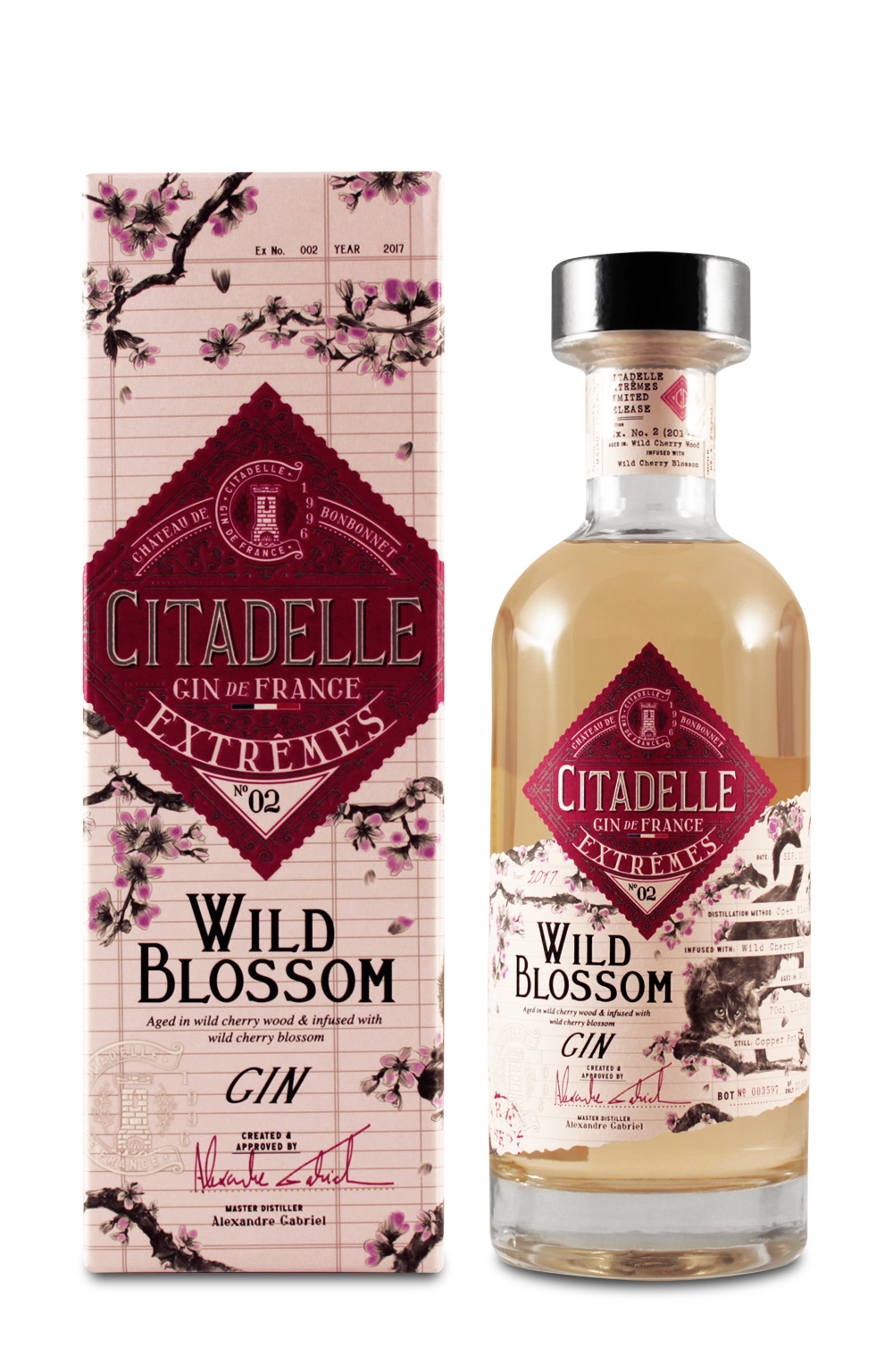 Citadelle Extrêmes Wild Blossom Gin 0,7L (42,6 % Vol.)