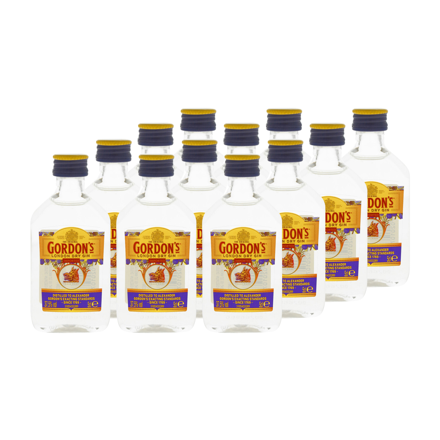 Gordon's 12x 0,05L (37,5% Vol.)