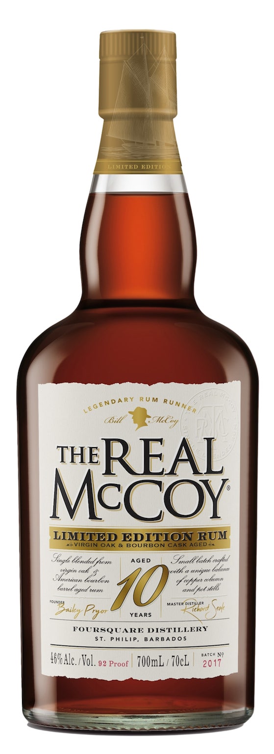 The Real McCoy 10 YO Limited Edition Virgin Oak 0,7L (46% Vol.)