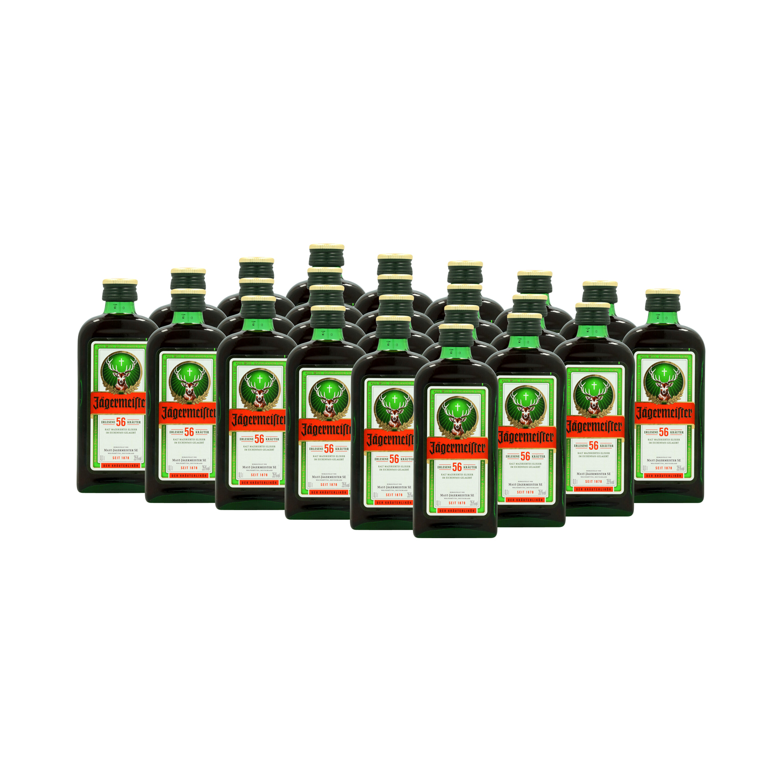 Jägermeister 24x 0,1L (35% Vol.)
