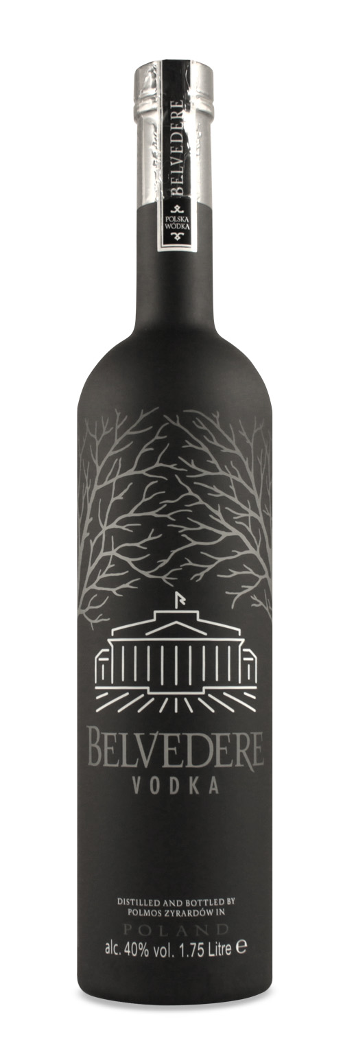 Belvedere Vodka Midnight Sabre 1,75L (40% Vol.)