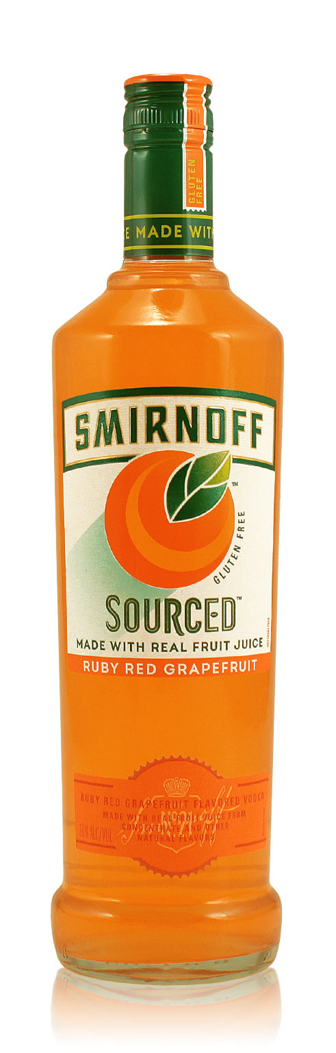 Smirnoff Sourced Ruby Red Grapefruit 0,7L (30% Vol.)