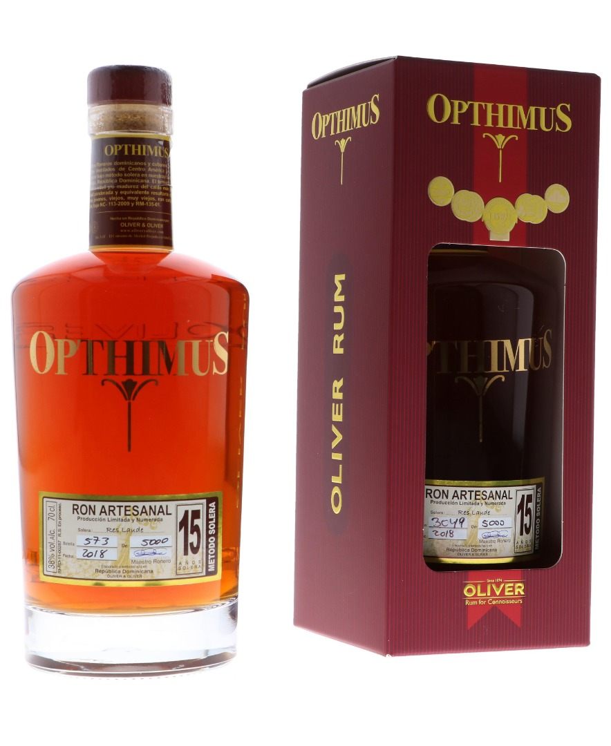 Opthimus 15 YO Res Laude Rum in Gift Box 0.70L (38% Vol.)