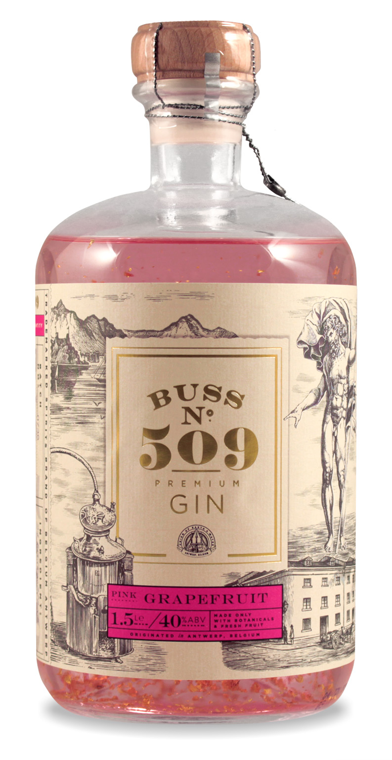 Buss No. 509 Pink Grapefruit Limited Edition 1.5L (40% Vol.)