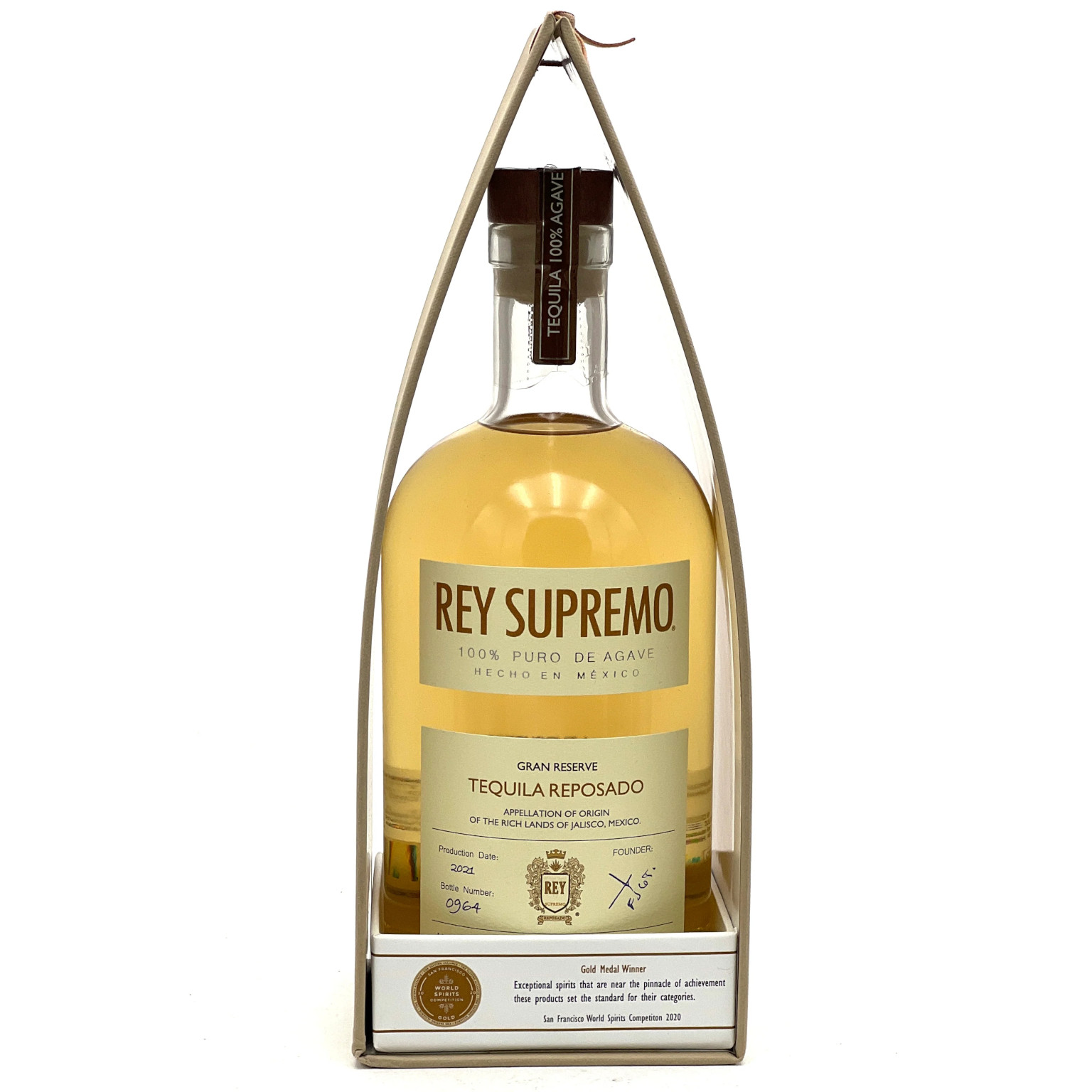 Rey Supremo Anejo Gran Reserva Tequila 0.7L (40% Vol.)