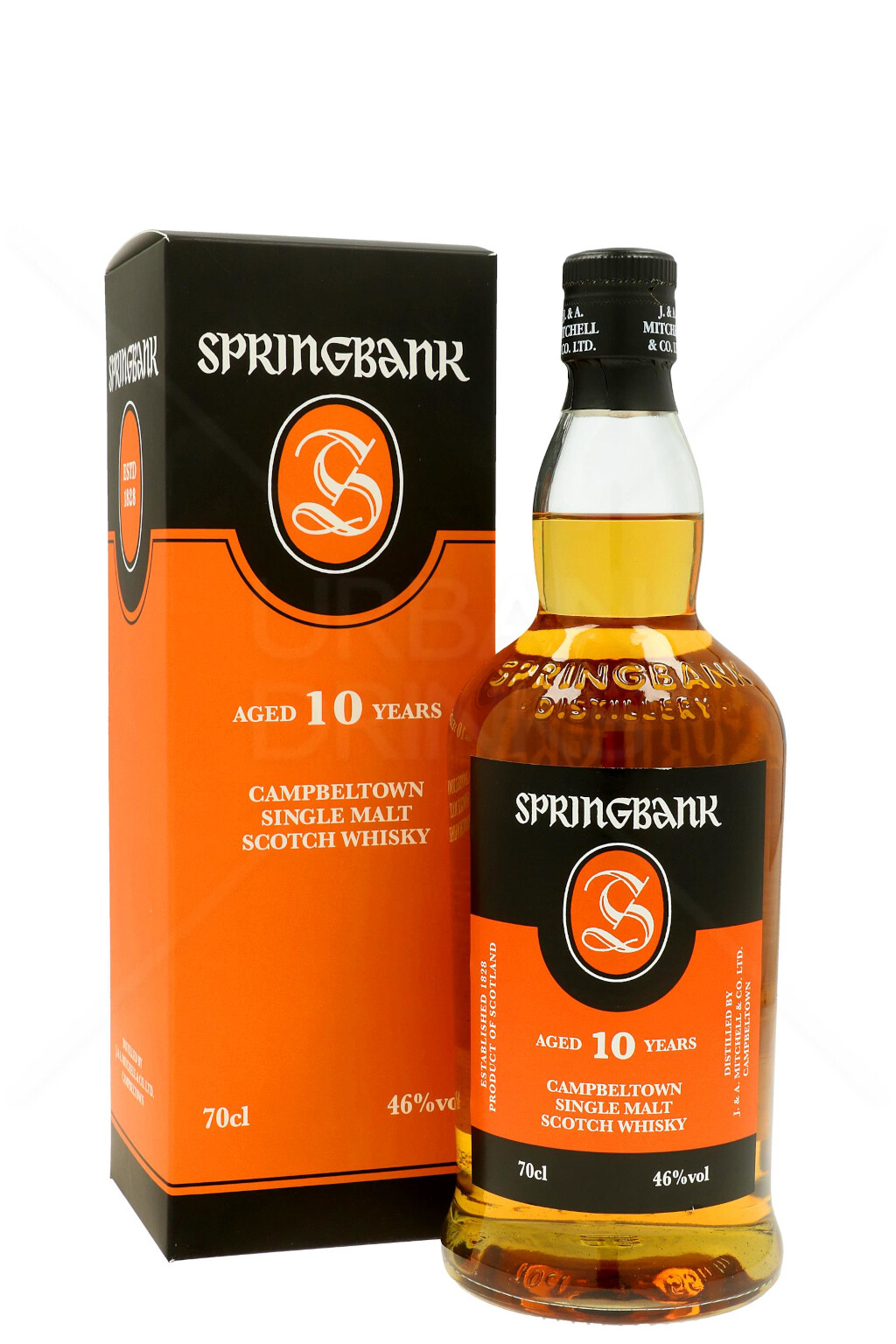 Springbank 10 Years Scotch Malt Whisky 0,7L (46% Vol.) + GP