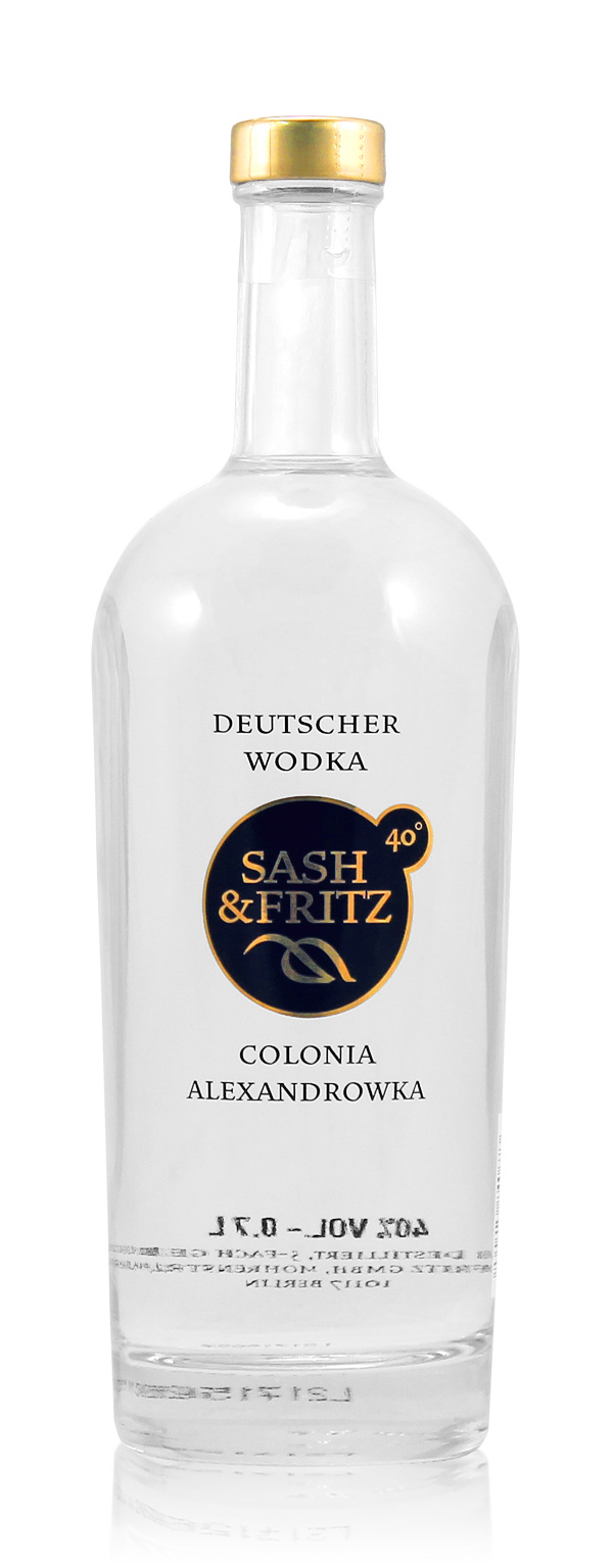 Sash & Fritz Wodka 0.7L (40% Vol.)