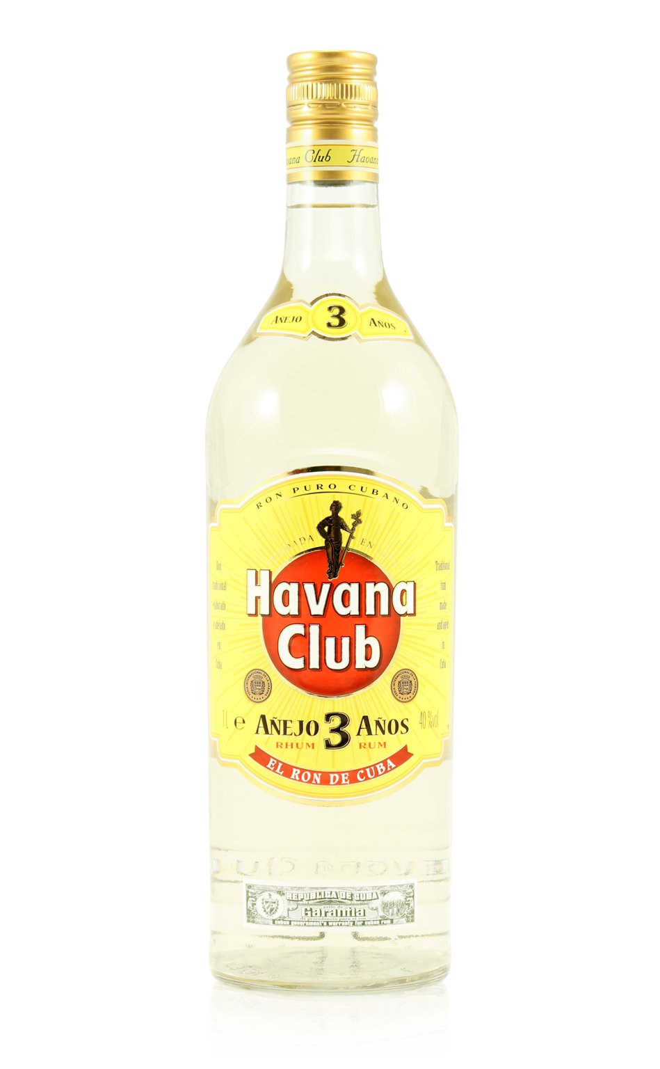 Havana Club Añejo 3 Años (3 YO) 1.0L (40% Vol.)