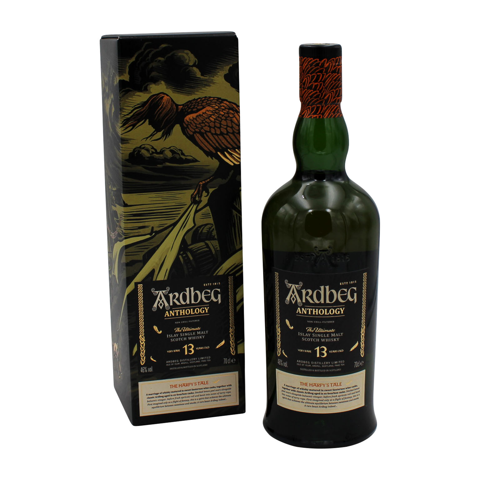 Ardbeg Anthology 13 YO: The Harpy's Tale 0,7L (46% Vol.)