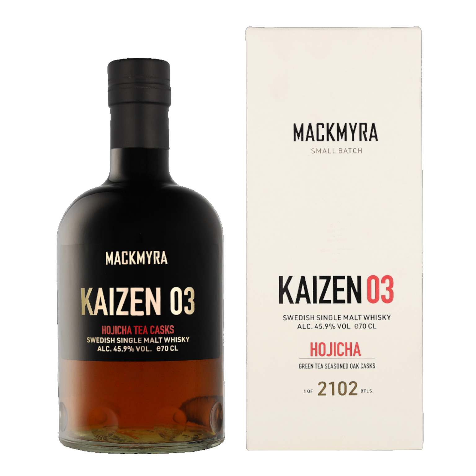 Mackmyra Kaizen 03 + GB 0.7L (45.9% Vol.)