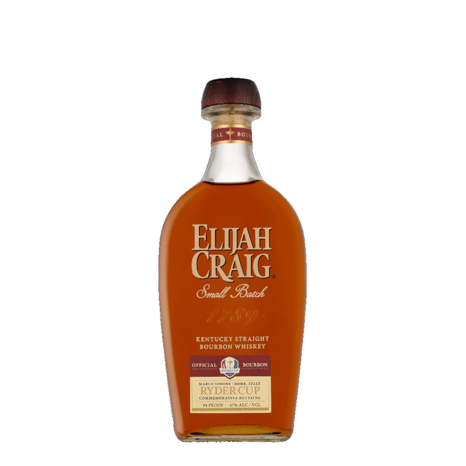 Elijah Craig Small Batch Ryder Cup Commemorative Bottle 0.7L (47% Vol.)