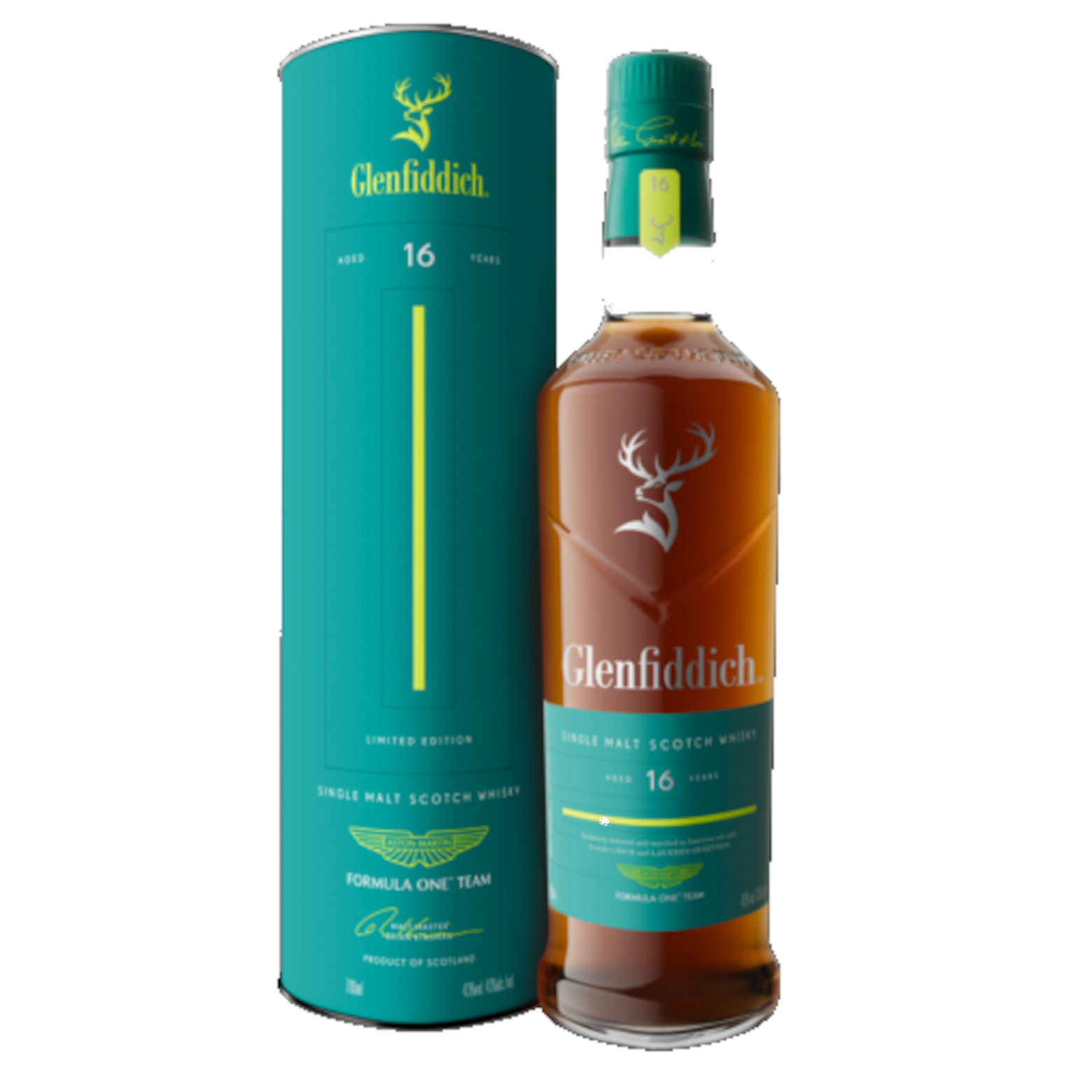 Glenfiddich 16 YO Aston Martin Limited Edition 0,7L (43% Vol.)