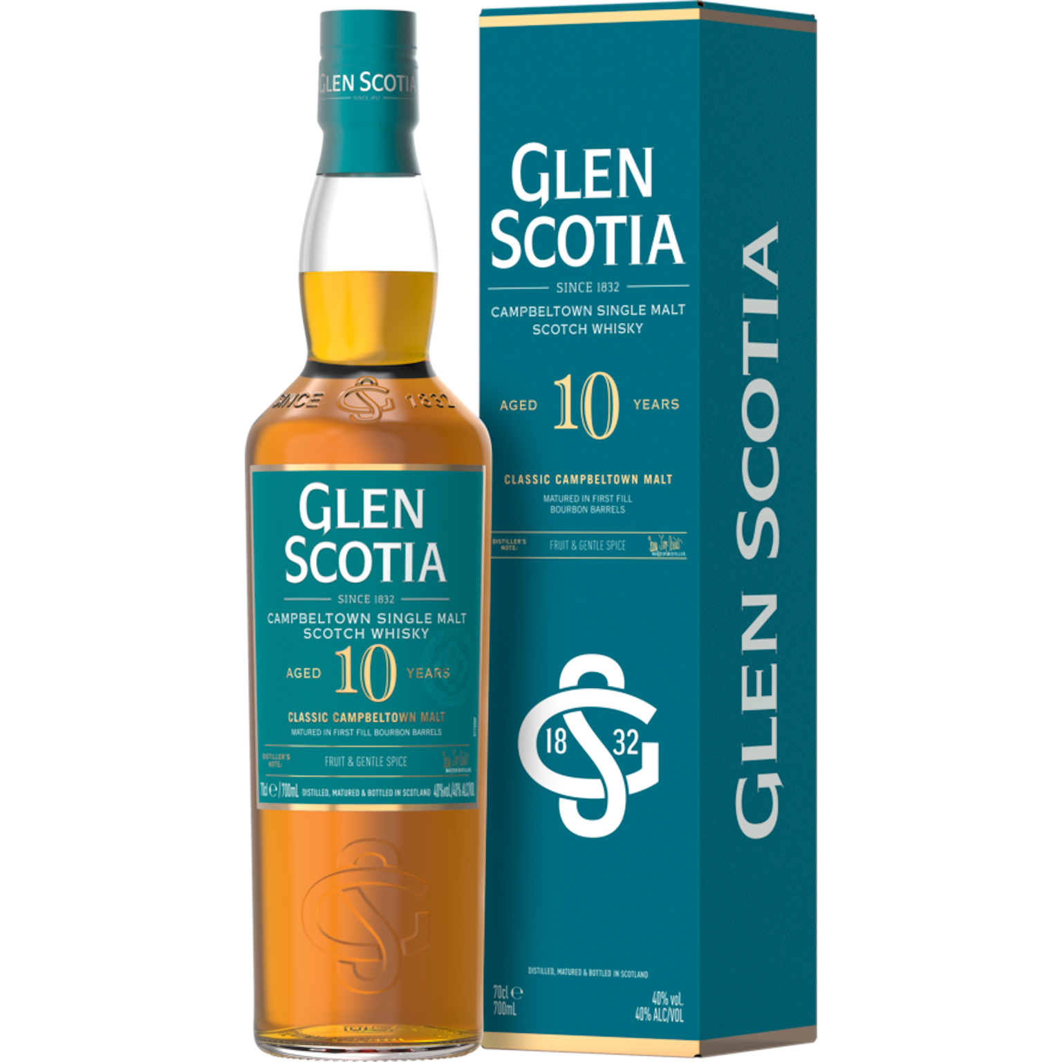 Glen Scotia 10 Jahre 0.7L (40% Vol.)
