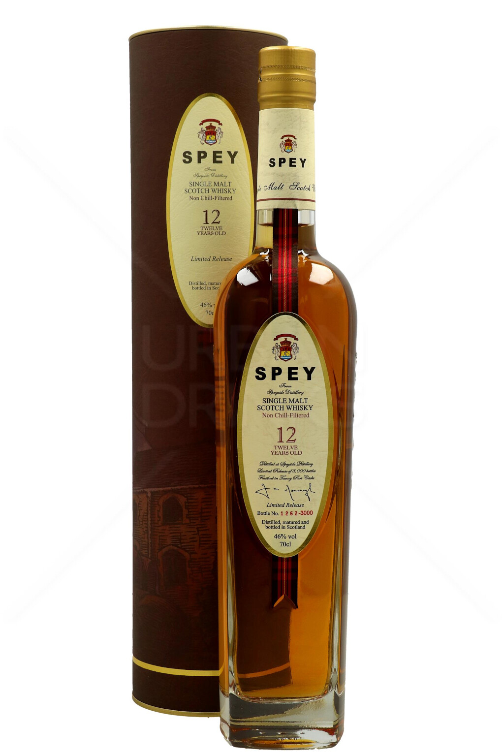 Spey 12 Years Tawny Port Finish Scotch Malt Whisky 0,7L (46% Vol.)