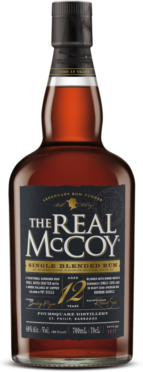 The Real McCoy 12 YO 0,7L (40% Vol.)