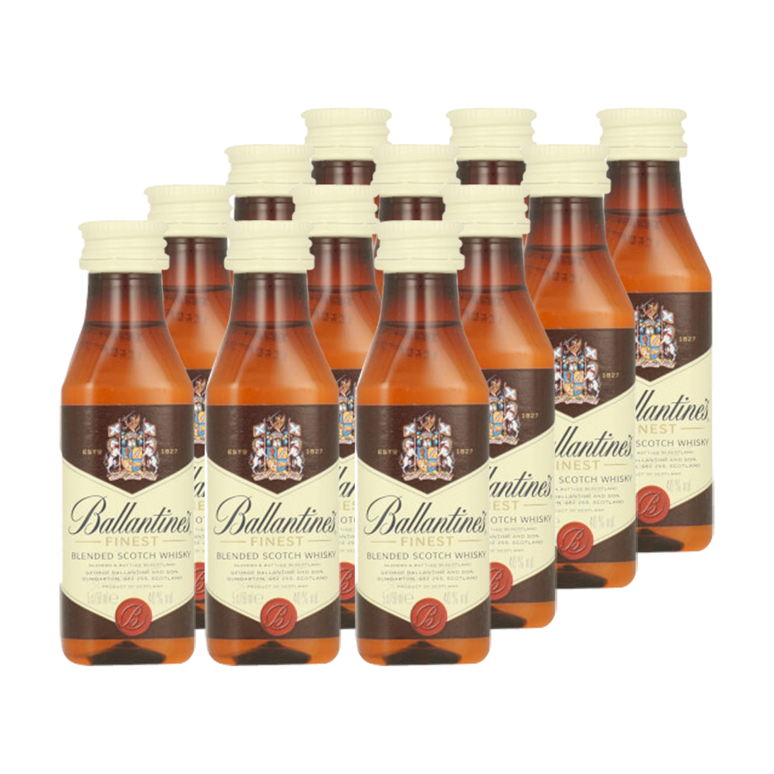 Ballantine's Finest 12x 0,05L (40% Vol.)