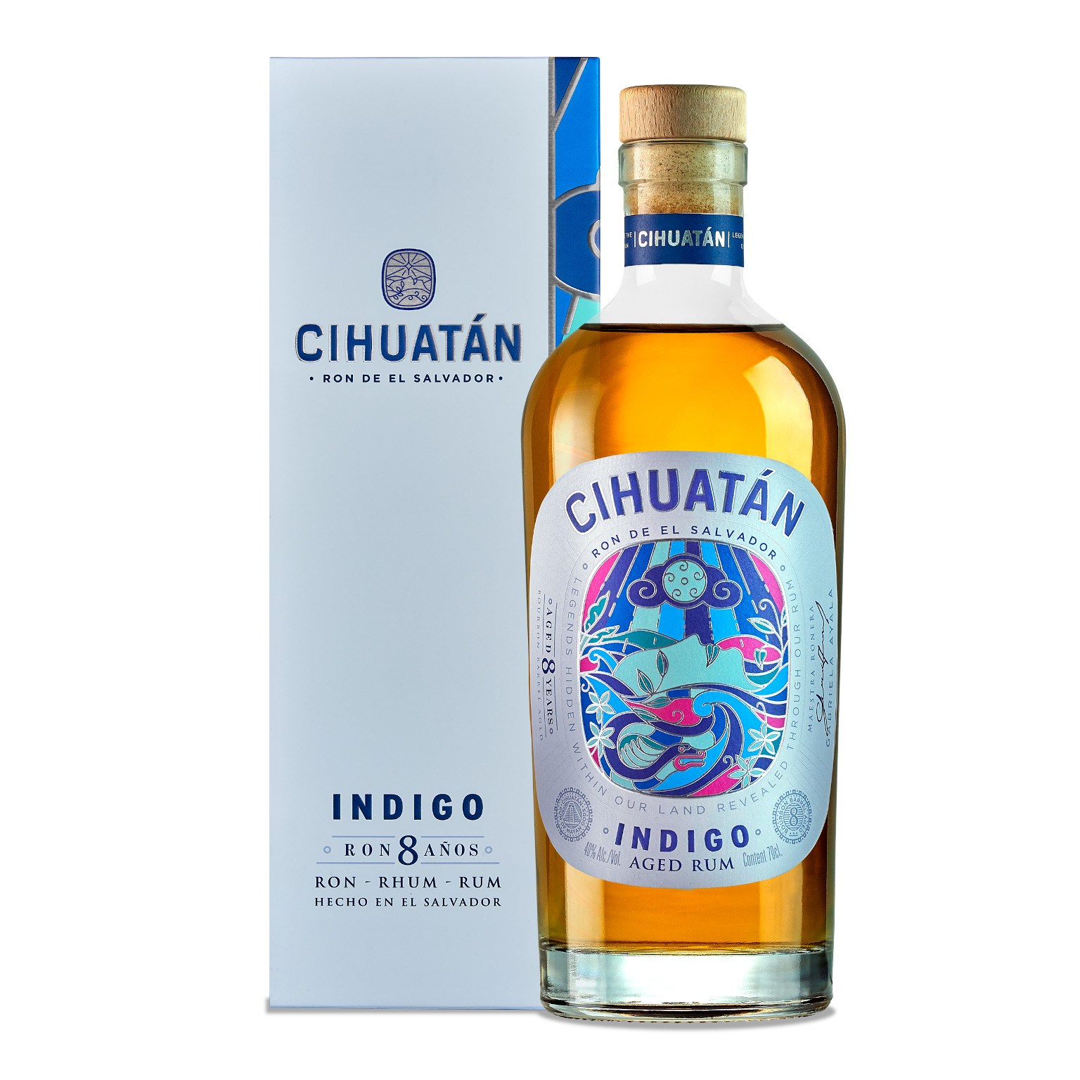 Cihuatan Indigo Rum  El Salvador | 8YO mit GB 0.7L (40% Vol.)