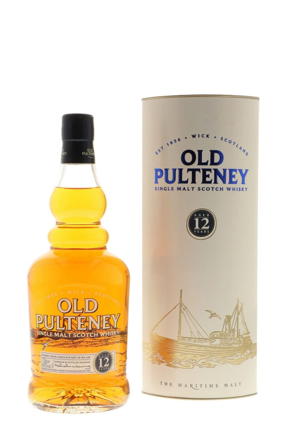 Old Pulteney 12 YO Whisky 0,7L (40% Vol.)