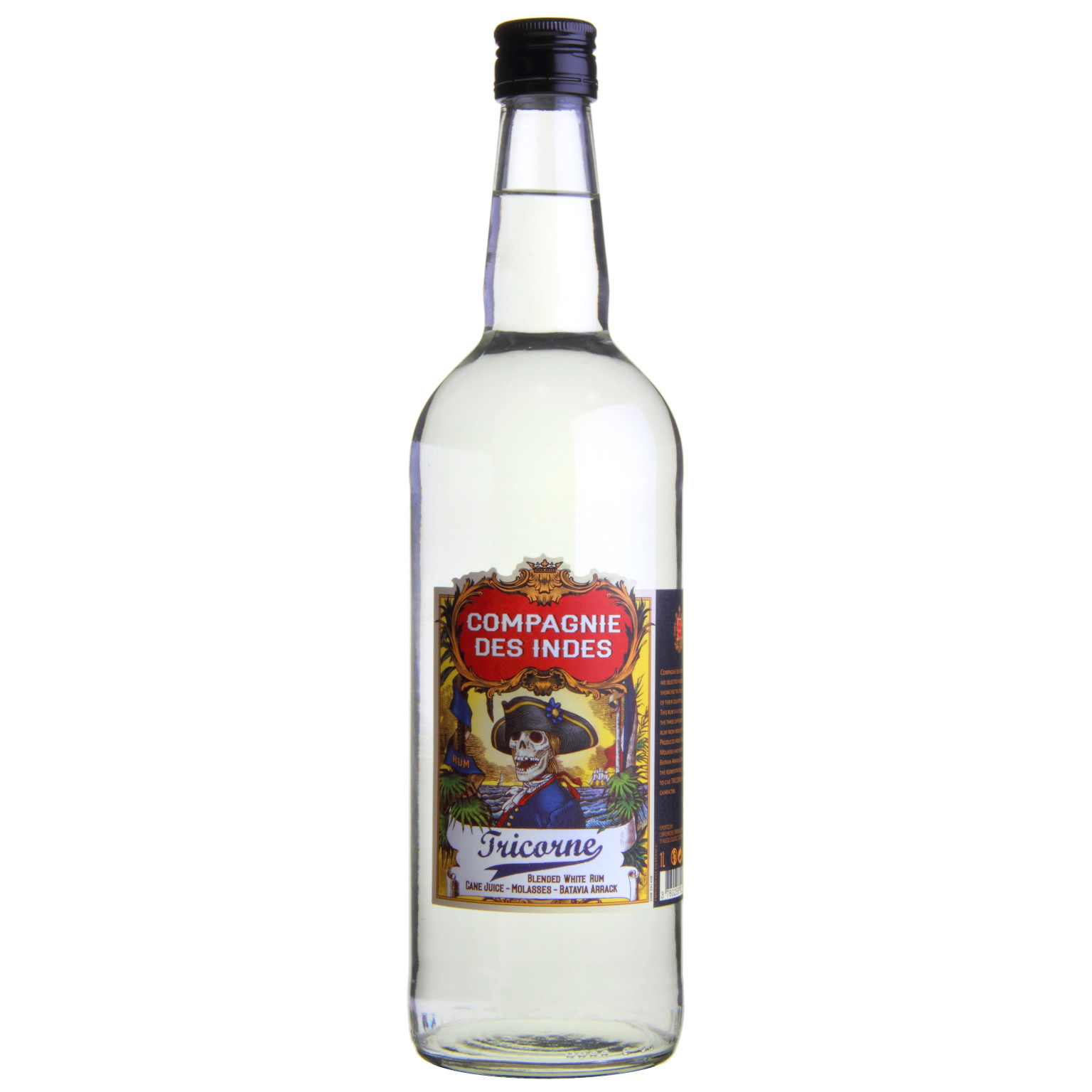 Compagnie des Indes Rum Tricorne 1,0L (43% Vol.)