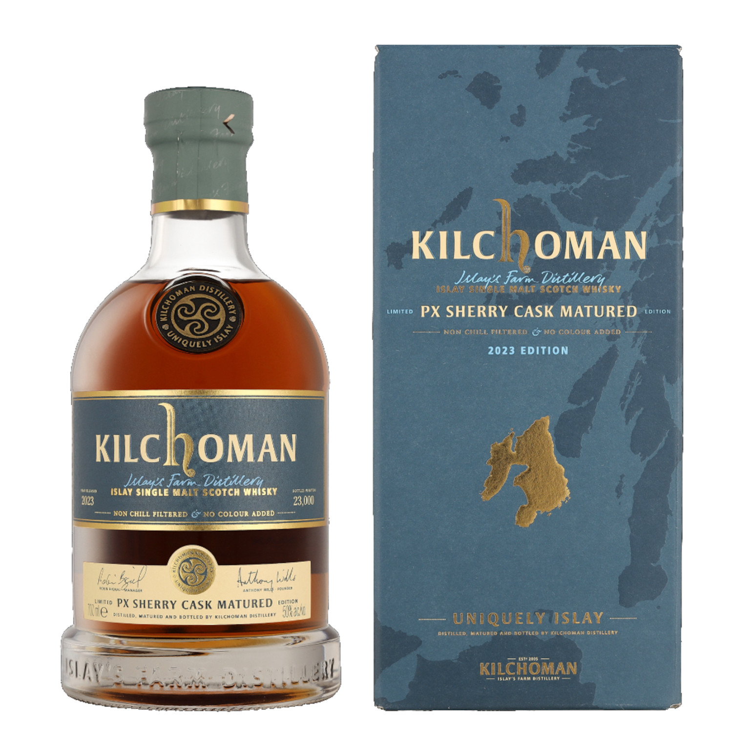 Kilchoman PX Sherry Cask Matured + GB 0.7L (50% Vol.)