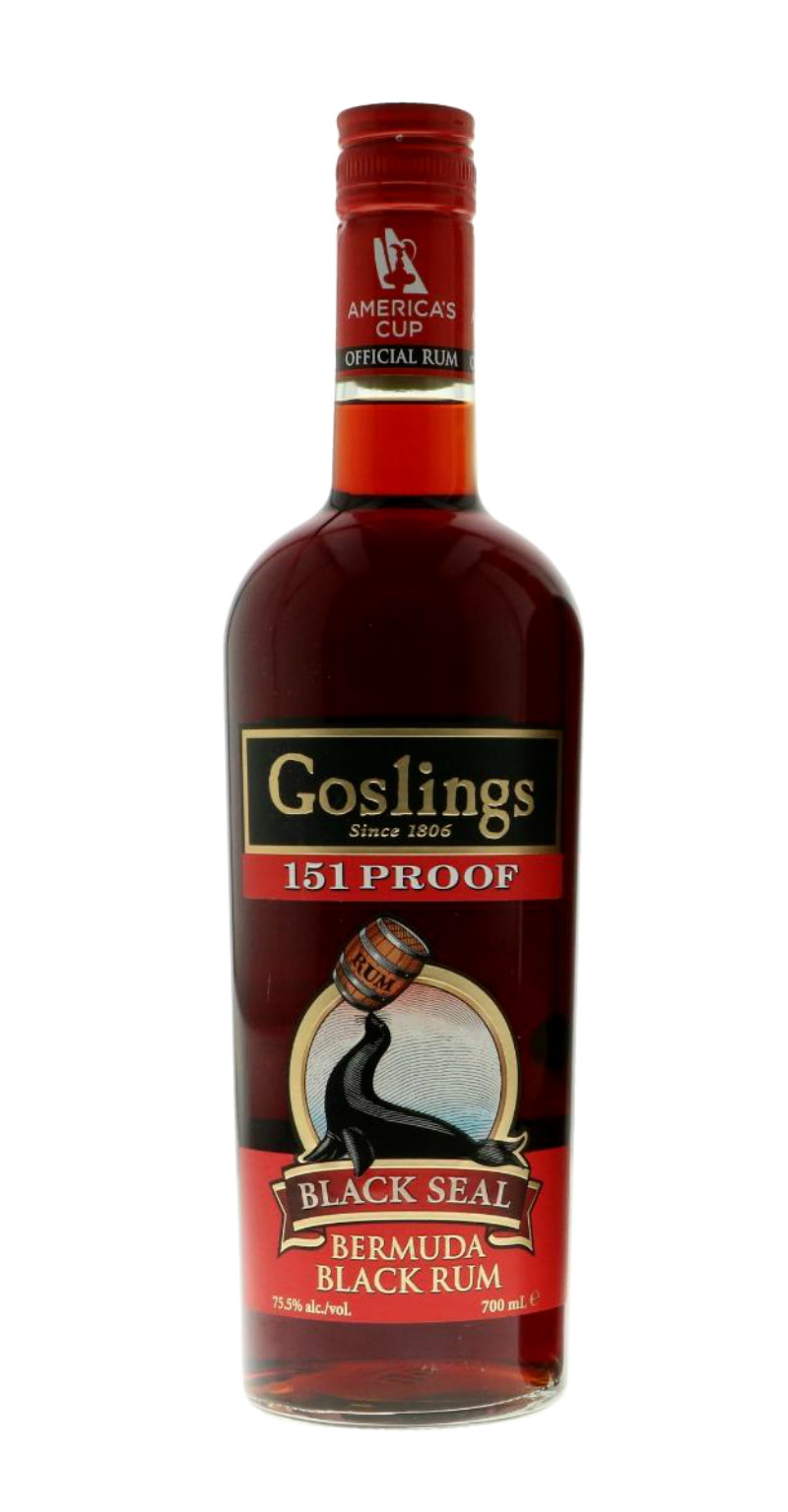 Gosling's Black Seal 151 Rum 0.7L (75.5% Vol.)